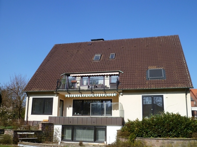 Wohnung von hinten