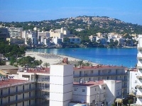 Piso con vistas al mar en Santa Ponsa, piscina comunitaria
