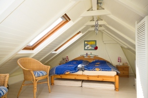 Schlafzimmer Spitzboden