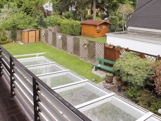 Blick vom Balkon