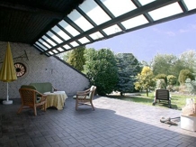Riesige Terrassenanlage