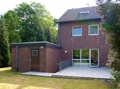 R�ckansicht vom Garten aus
